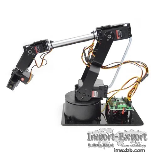 Lynxmotion SES-V1 AL5D PLTW Robotic Arm (5 DoF) Assembled