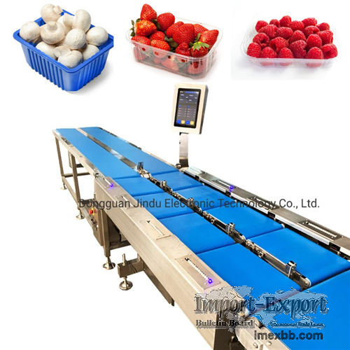 Strawberry, Raspberry, Mushroom Weighing Packing Production Line