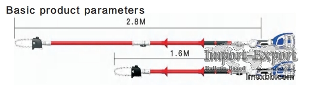 10kV Lithium Electrical Insulated Saw of High Branches of Trees