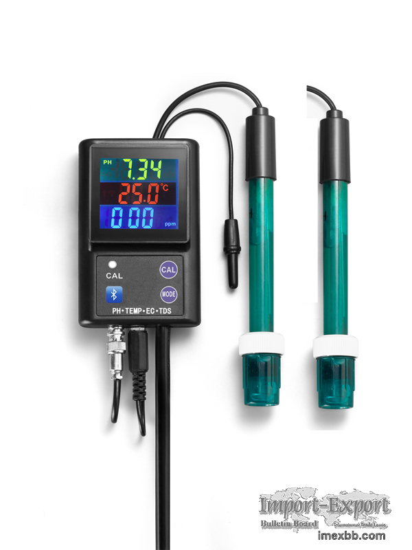 PH-260BD PH&EC&TDS and Temperature Bluetooth Device Monitors