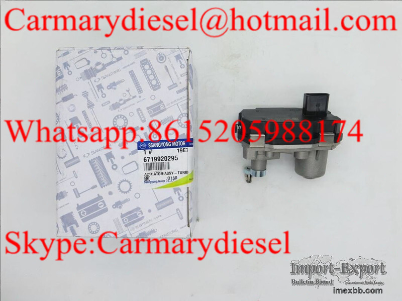 SSANGYONG Genuine turbocharger actuator assy 6719920295, 59001107605