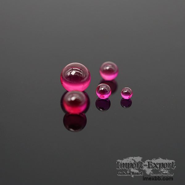 Ruby Balls with drilled hole, blind hole ruby ball probe in high-precision