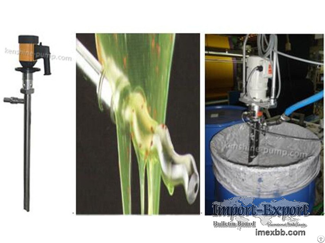 High Viscosity Fluids Screw Barrel Pump 