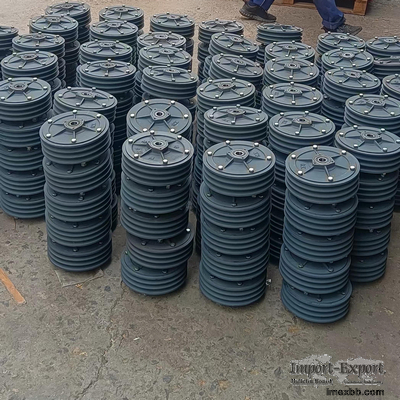 220mm Diameter 3-Rib Pulley Clutch Assembly