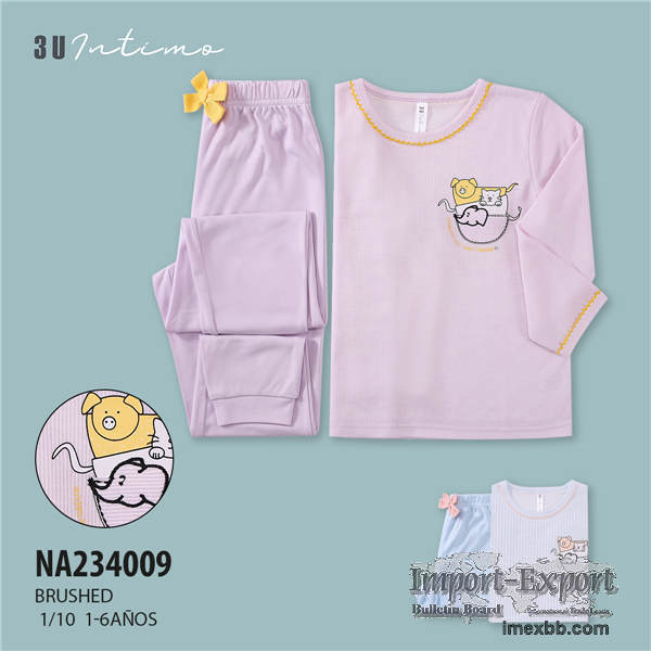 pig/cat/elephant design pajama wholesale