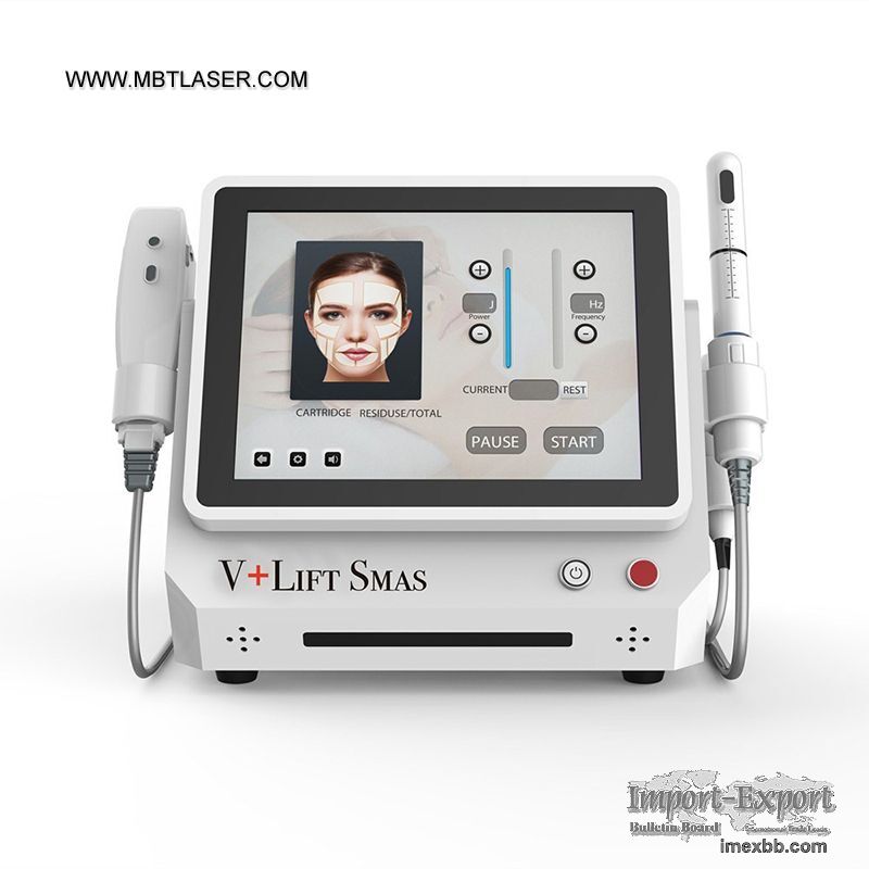HIFU SMAS Skin Lifting and Tightening Anti-Aging 3 In 1 Machine