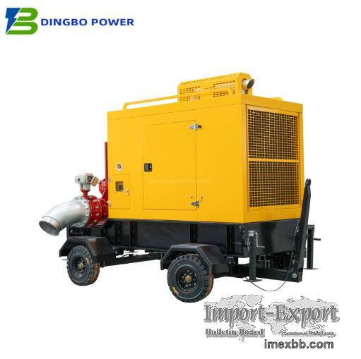 Trailer-mounted Double Suction Horizontal Split Case Pump