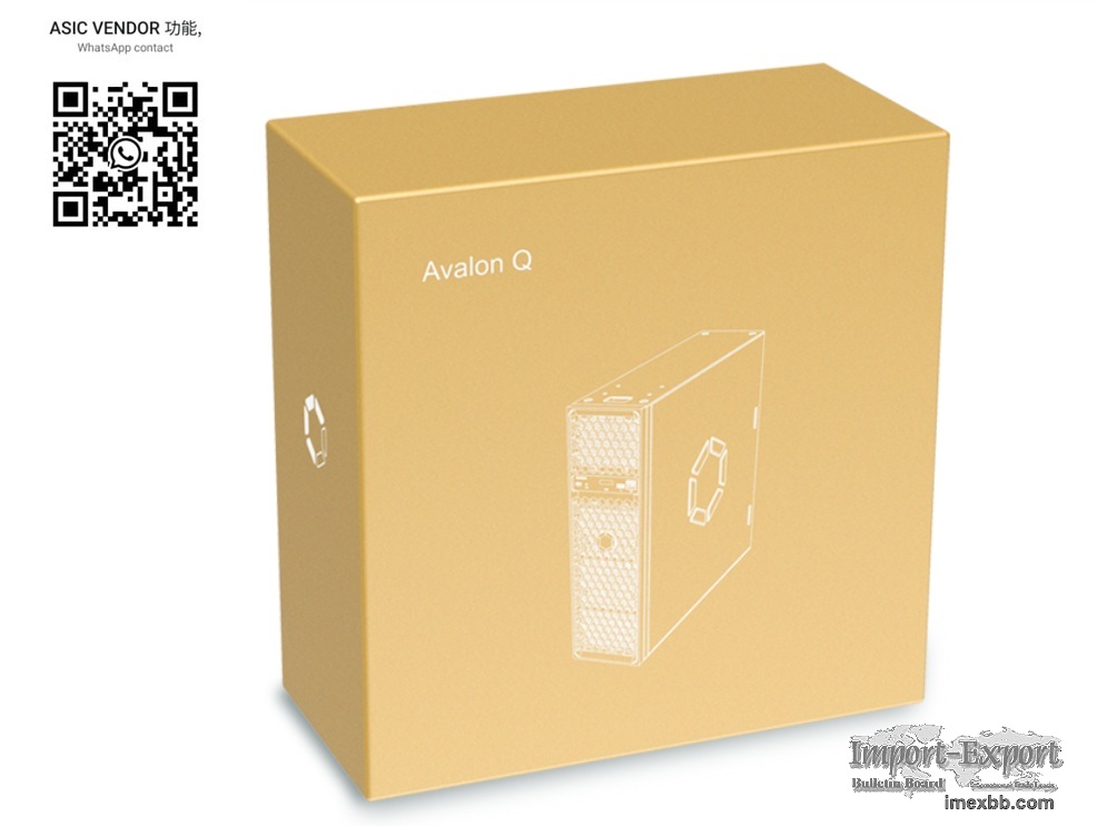 Bitcoin miner Canaan Server Avalon Q 90T BTC miner