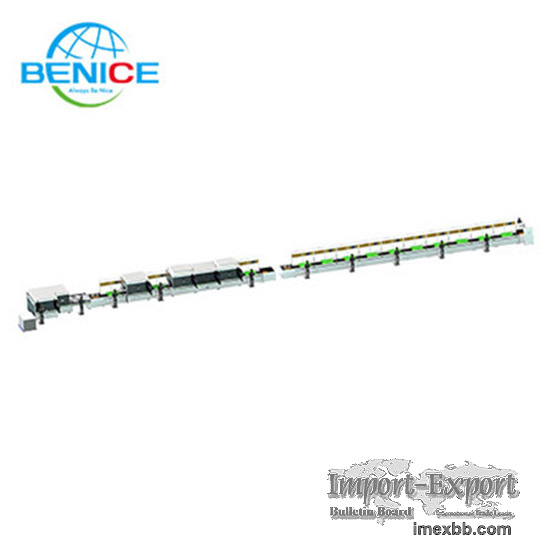 BCYA-B05EAutomatic assembly line for big cylindrical lithium battery packs 