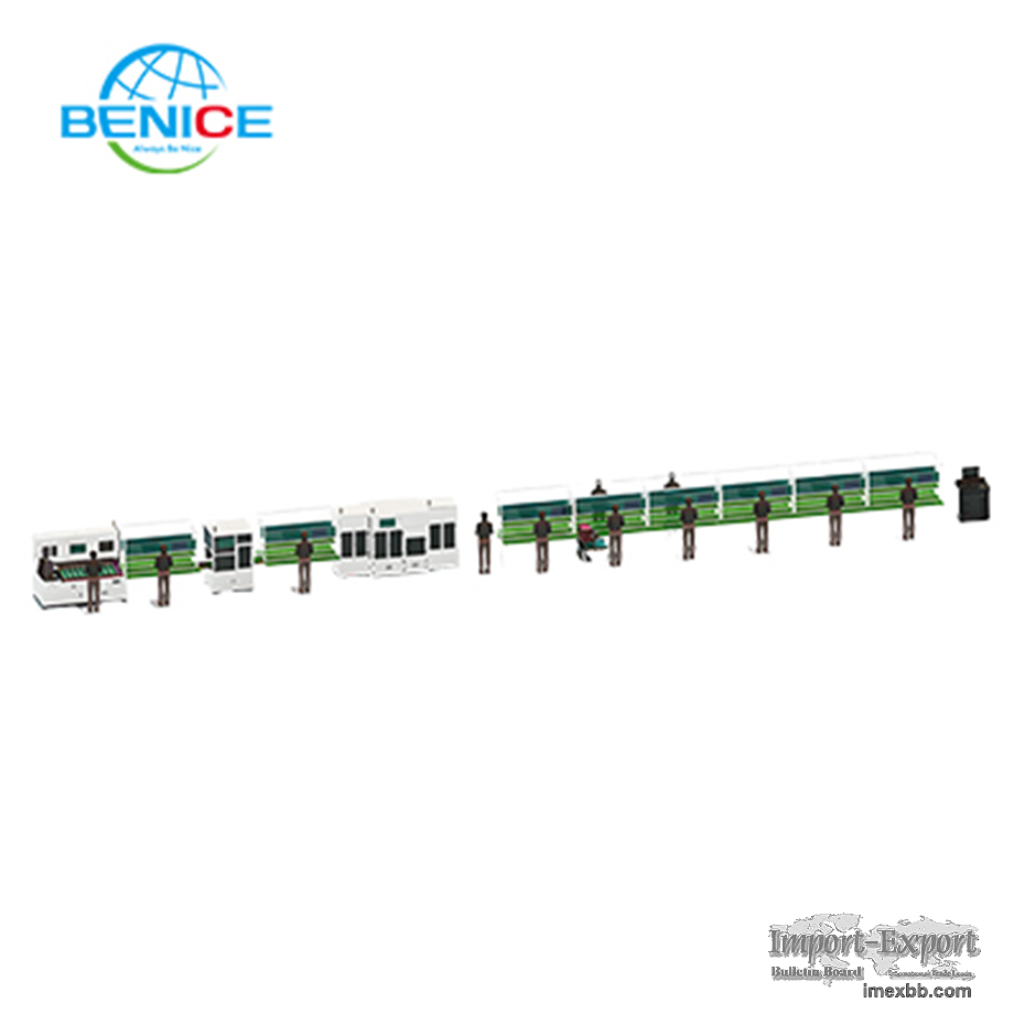 BCYS-B09RH Semi-automated Assembly Line for Large Cylindrical Li-ion Packs 