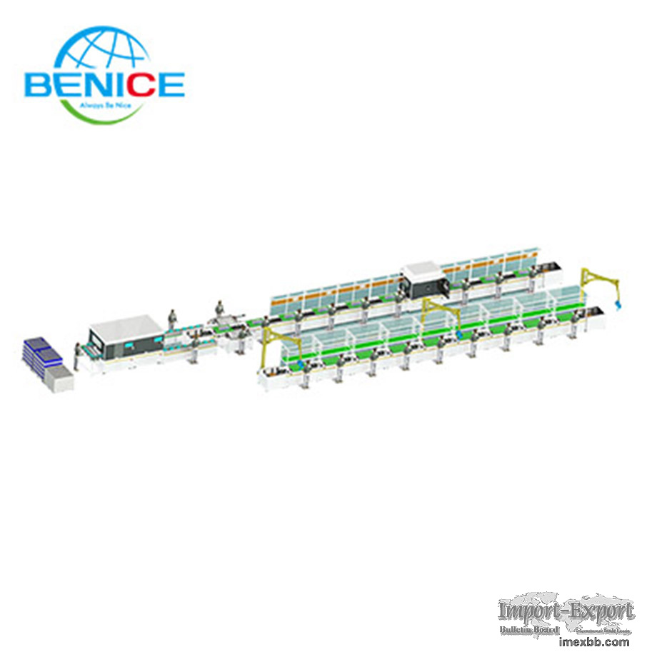 BPRS-C Semi-automatic assembly line for prismatic battery