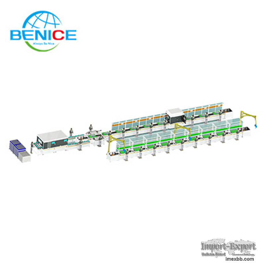 BPRS-B Semi-automatic assembly line for prismatic battery