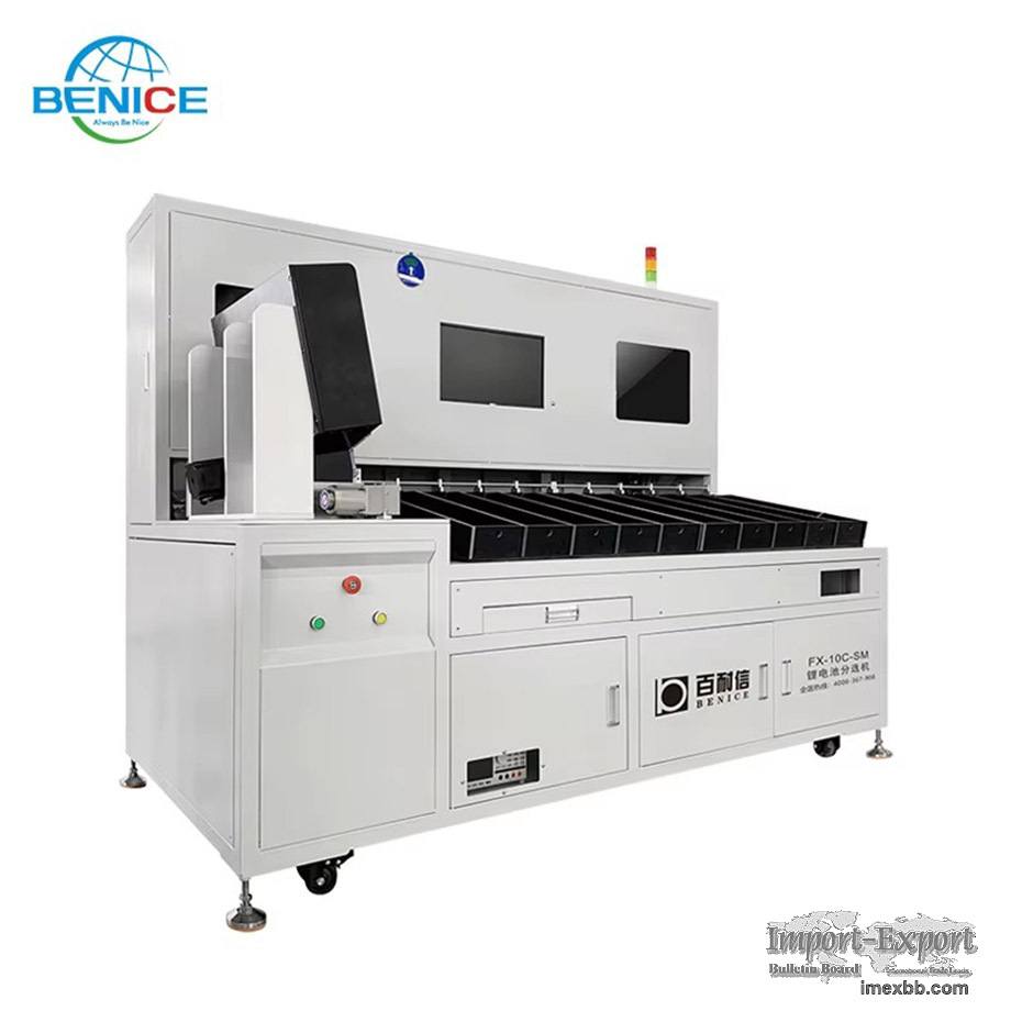 10-Channel Battery Cell Sorting Machine for Lithium Ion Battery Pack Common