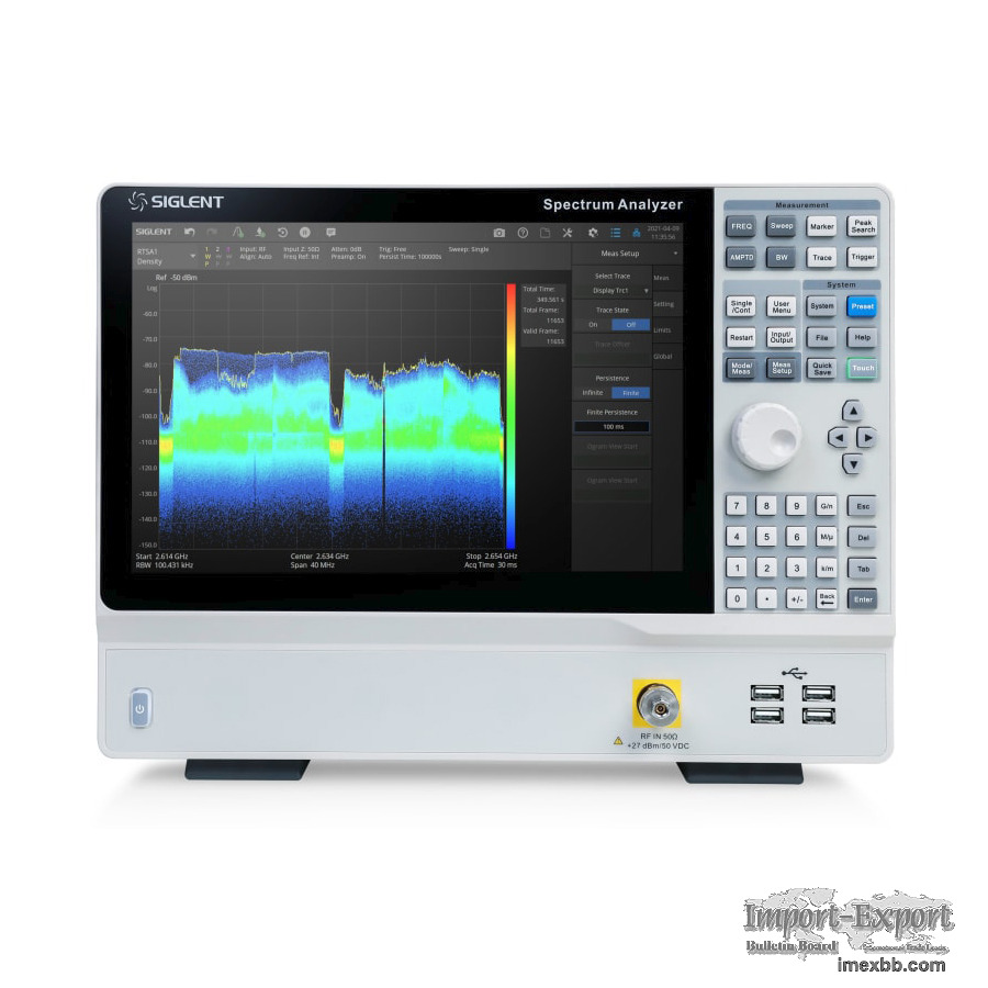 Siglent SSA5083A Spectrum Analyzer – Buy at jansencalibration.com