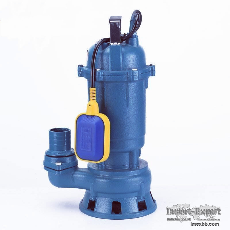 Domestic Submersible Sewage Pump Single Phase Motor 