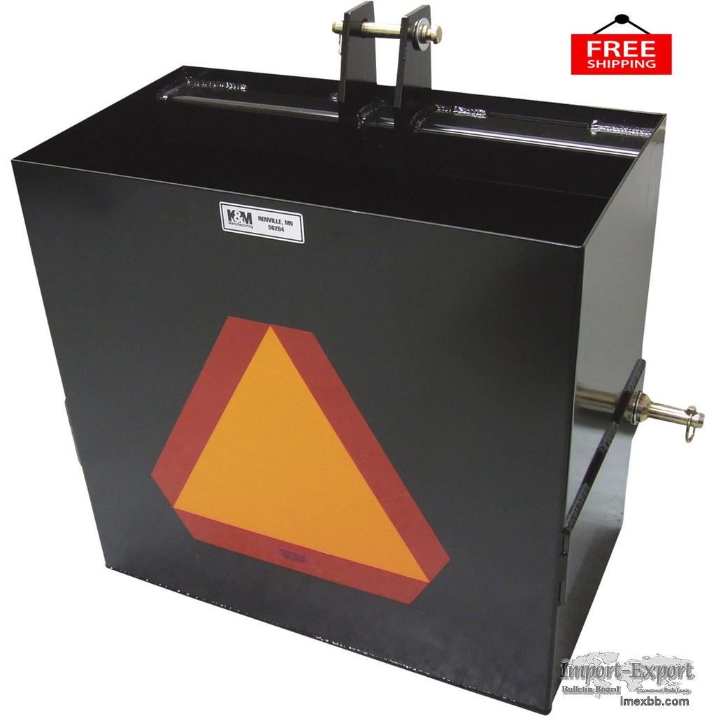 K and M Category 1 Ballast Box For 30–50 HP Tractors