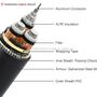 Steel Tape Armored Polyethylene Sheathed Power Cable