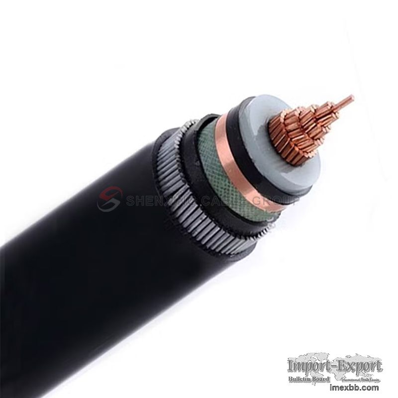 110kv XLPE Insulated Metal Composite PE Sheathed Power Cable