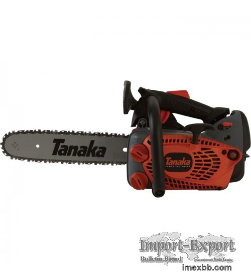 Tanaka Top Handled Chain Saw 32.2cc, 12in. Bar