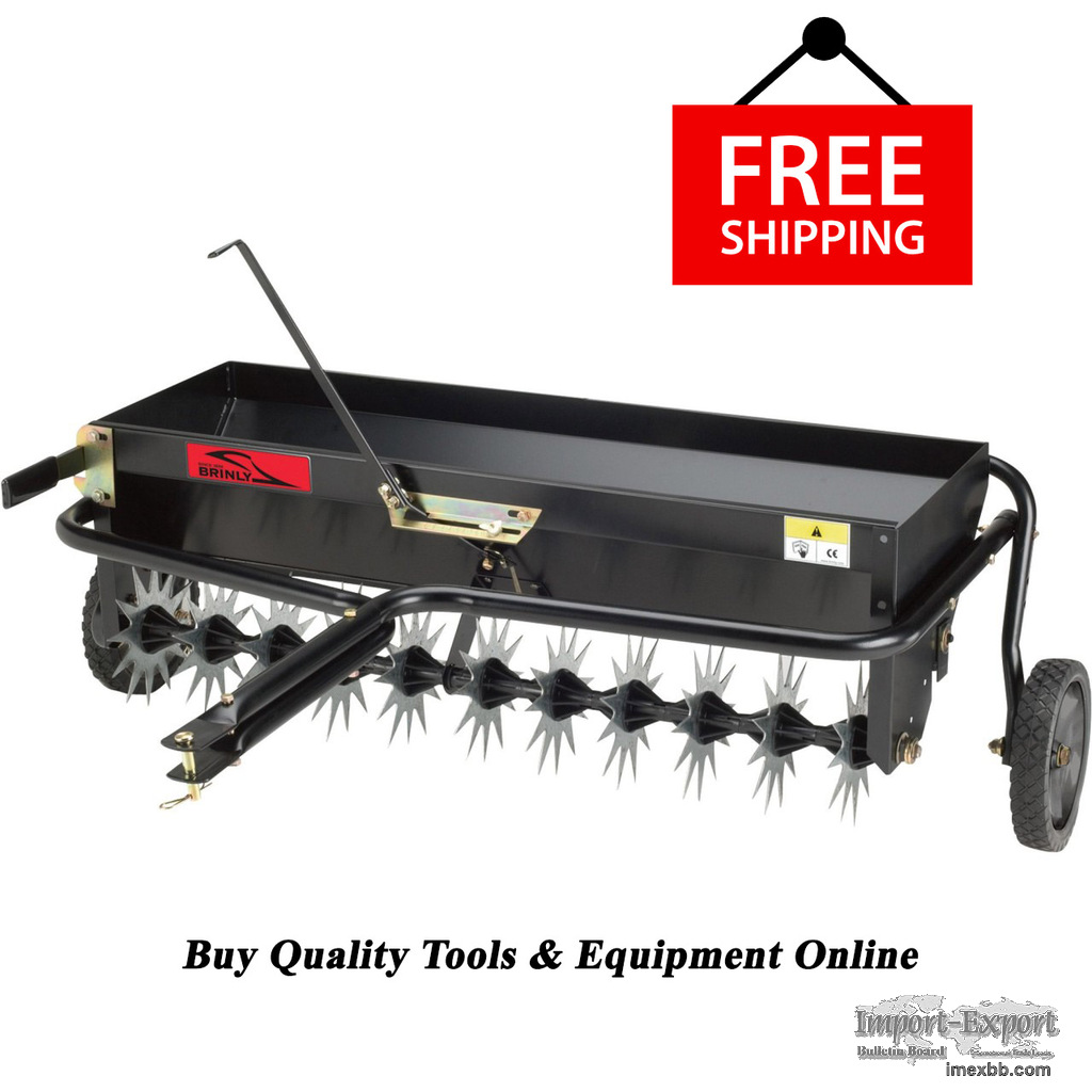 Tow Behind Aerator or Spreader Brinly Hardy 40in