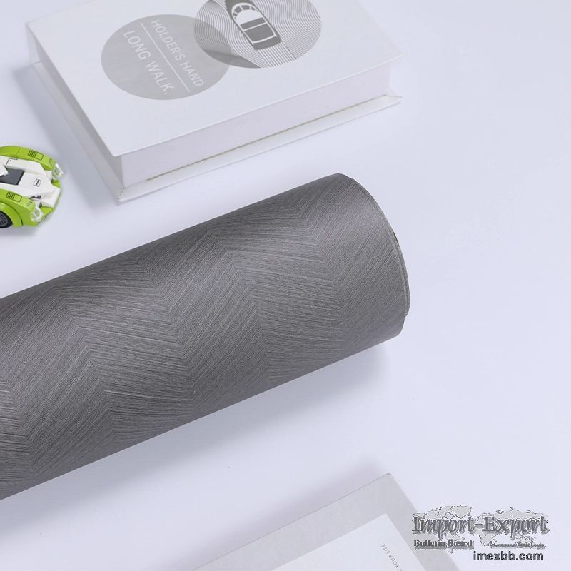 Factory Direct Supply Wood Grain PVC Decorative Sheet WK7718-9