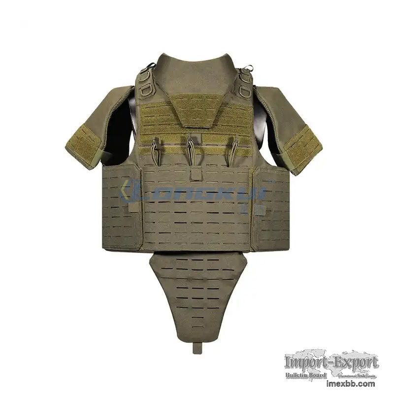 Full Armor Bulletproof Vest IIIA In Pakistan Style with Molle System All Bo