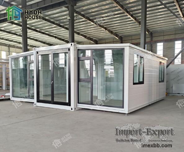20ft Caravan House With Glass Curtain Walls