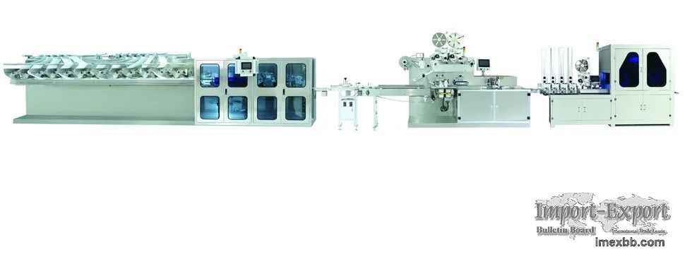 High Performance 12 Lanes Baby Wet Wipes Making Machine