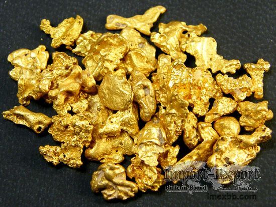 We sell gold nuggets.