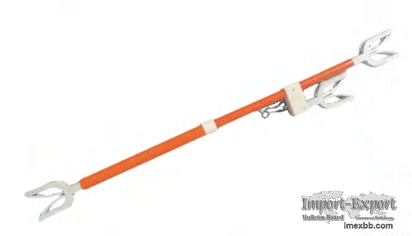 Telescoping High Voltage Conductor Separated Insulated Rod