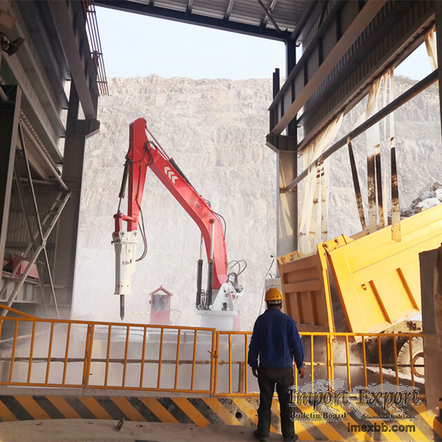 Pedestal Boom Rockbreaker