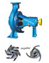 Open impeller slurry centrifugal pump