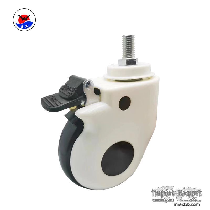 DF-01 Adjustable Central Locking Castor 5inch / 6inch For Hospital Beds