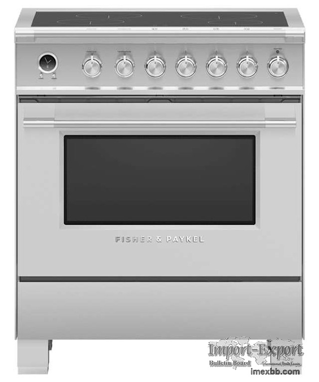 OR30SCI6X1 FISHER & PAYKEL 30" INDUCTION RANGE WITH CONVECTION OVEN - SERIE