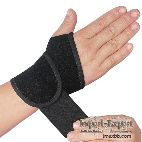 Fitness wrist brace wrap