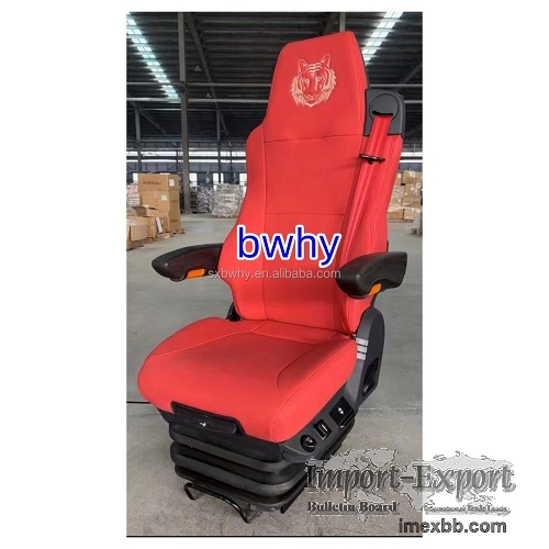 Air Suspension Truck Seat With Ventilation And Heating Functions