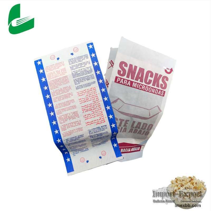 Microwave Safe Paper Bags for Snack