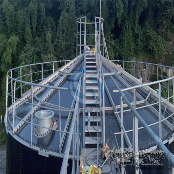 GFS Tanks with Glass Fused to Steel Plate Roof