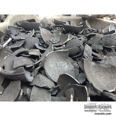 100% Pure Natural Coconut Shell Charcoal For Sale