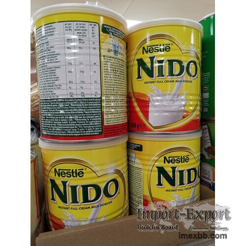 Nido Fortified Powder Milk Nestle 400G / 900G/1800G/2500G For Sale