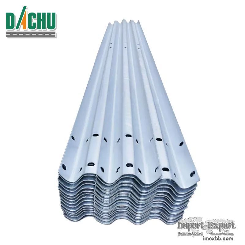 S355JR Steel W Beam Road Crash Barrier