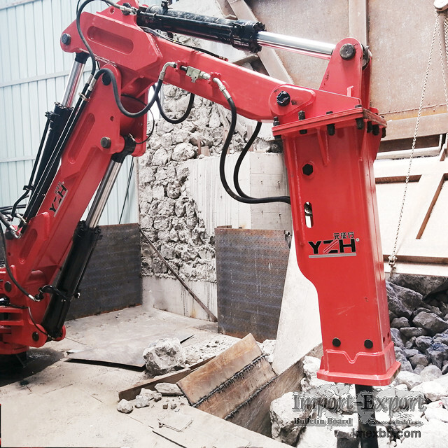 Stationary Type Pedestal Breaker Boom System