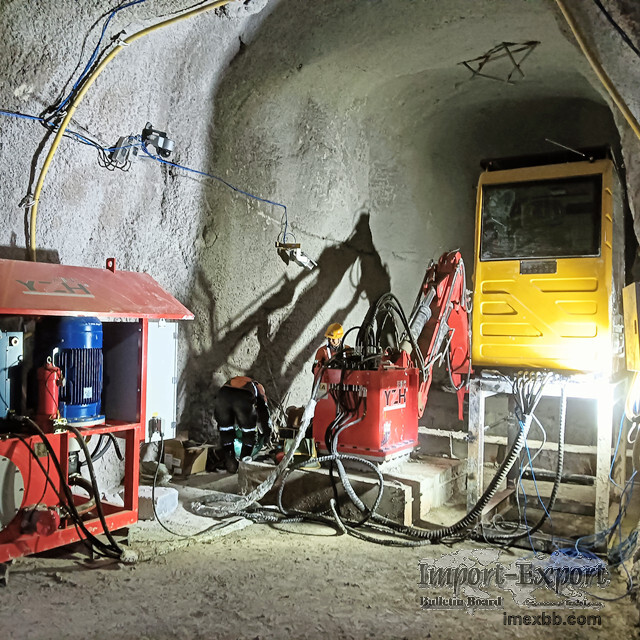 Fixed Type Rockbreaker Boom System