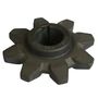 Alloy Steel 17CrNiMo6 machined gear with keyway for power transmission syst