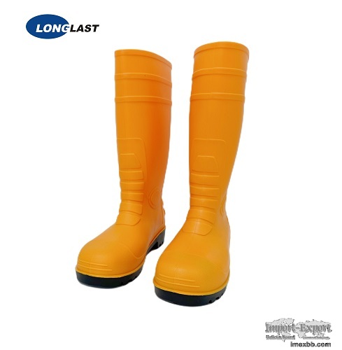 LL-2-10 Customized Yellow / Black PVC boots