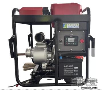 4-Inch Portable Air-Cooled Gasoline Powered Water Pump