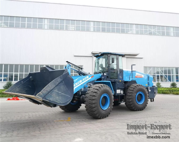 NZE688D dual permanent magnet synchronous motor electric wheel loader