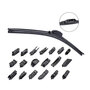 Latest A4/Q5 Model Car Wiper Multifunctional U-Hook Soft Windscreen Wipers