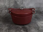 Matte Enamel Cast Iron Barbecue Dutch Oven Set
