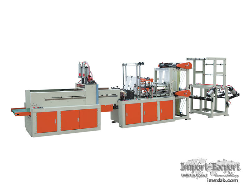 Automatic Double-Layer Four-Line T-Shirt Bag Making Machine